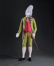 Macaroni Ensemble Suit, Italy, probably Venice, c 1770, Los Angeles County Museum of Art
