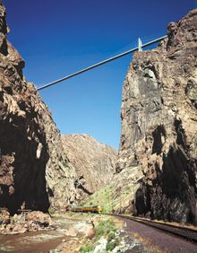 The Royal Gorge Birdge is the Highest in North America
