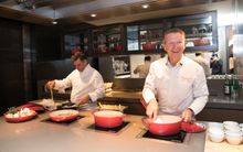 Jean-Philippe Borro and Benoit Witz of Hotel Hermitage at the Park Hyatt Sydney