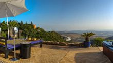 DDG Retreat is perched on a hilltop above Casares