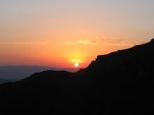 Sunsets are spectacular at DDG Retreat