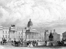 The National Gallery, steel engraving c.1840