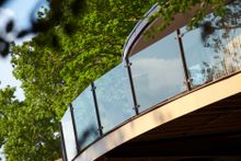 Wrap-around decks, the Treehouses at Chewton Glen