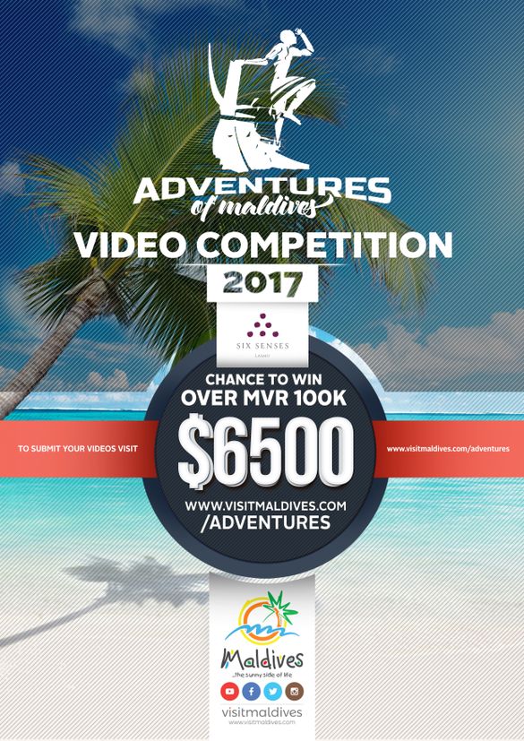 The Adventures of Maldives (Dhivehi Aahitha) Video Competition will showcase the most exhilarating adventure activities on offer in the Maldives.