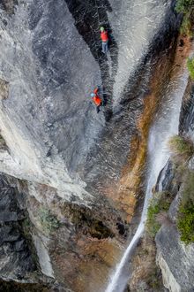 At 450 metres high, Wildwire Wanaka's Lord of the Rungs is the world's highest via ferrata waterfall climb and New Zealand's newest adventure thrill. 