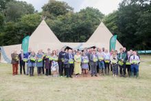 Launch of National Forest Tourism Growth Plan, Field and Forest Weddings, Yoxall, Staffs