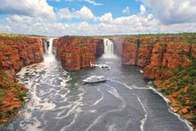 True North at King George Falls, Kimberley
