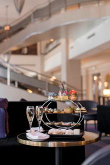 Take your seat amongst the elegant surrounds of the Lobby Lounge