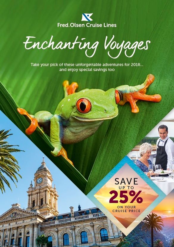 'Enchanting Voyages' with Fred. Olsen Cruise Lines