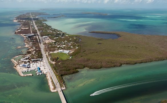 Whale Harbor Bridge on the Florida Keys Overseas Highway