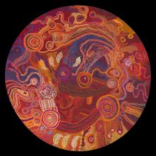 Kungkarangkalpa – Seven Sisters Tjala Arts 2015 by Tjungkara Ken, Yaritji Young, Maringka Tunkin, Freda Brady and Sandra Ken