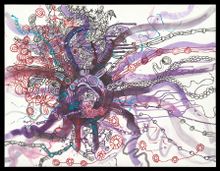 Seven Sisters Tjala Arts  by Yaritji Young, 2016 