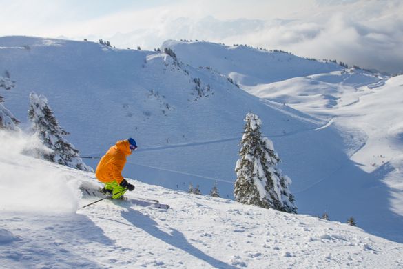 Learn to ski and speak French