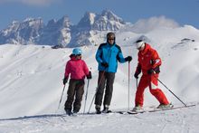 Learn to ski and speak French