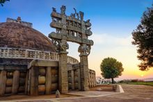 The state is home to three UNESCO World Heritage sites, including Sanchi.