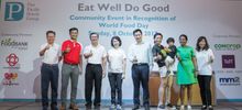 [From left] Mr Andreas Sungaimin, Senior VP, Human Capital Development of Pan Pacific Hotels Group, Mr Desmond Tan, Chief Executive Director of People’s Association, Mr Lee Hong Chuang, BBM, Adviser to Hougang Grassroots Organisations (third from left), M