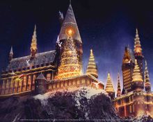 Christmas in the Wizarding World Harry Potter at Universal Studios Hollywood
