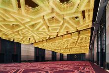Yongle Grand Ballroom Facing 75sqm LED Screen