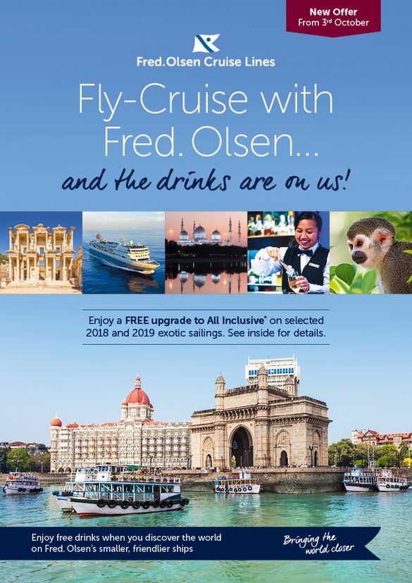 Fred. Olsen's 'All Inclusive Fly-Cruise' brochure