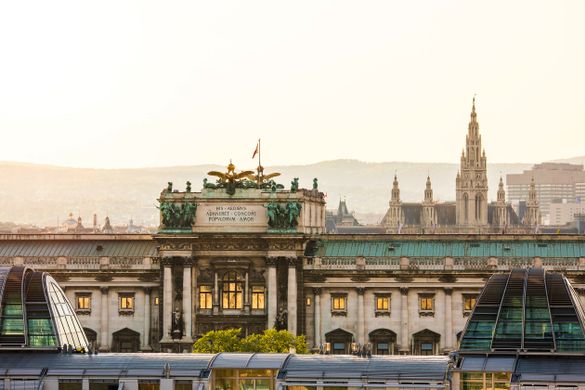 View to Hofburg 