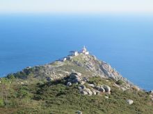 Cape Fisterra on the Camino 