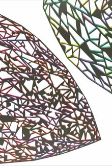 One of 45 individual artwork panels to be installed at Farringdon station_291728