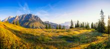 SalzburgerLand_View of Hochkönig mountain and the Hagengebirge