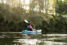 Nature Tri: Kayak leg. Imbil, Mary Valley