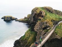 Causeway Coast Way trail in Northern Ireland, one of the top regions to visit in 2018