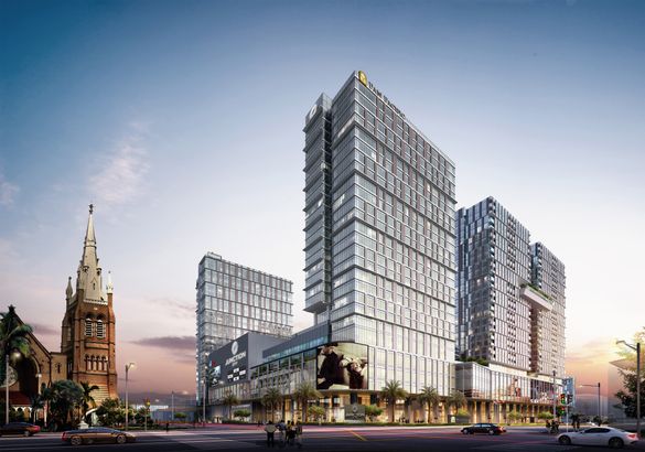 Pan Pacific Yangon facade