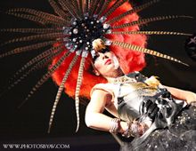 Couture costume by local designer at HighBall Halloween