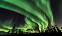 Photo of the aurora borealis taken just outside of Fairbanks, Alaska in September, 2017. Photo courtesy of Frank Stelges-Aurora Bear Photography School.