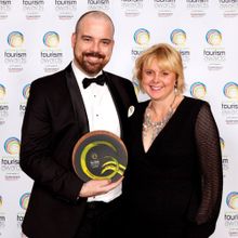 L-R Alex Billing, Regional General Manger Next Story Group & Sharon Cauldwell, Director of Sales AU/NZ Next Story Group