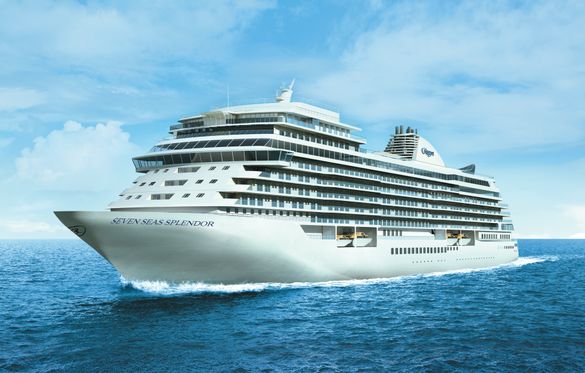 A rendering of Regent Seven Seas Cruises' new ship Seven Seas Splendor