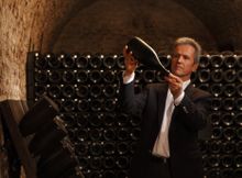 Herve Dantan in Lanson Caves