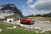 The Going-to-the-Sun Road in Glacier National Park is one of the most scenic drives in the United States.