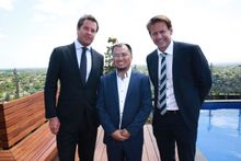 Will Deague CEO Deague Group, Zhong Chen namesake artist and Bob East CEO Mantra Group