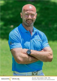 MDC ambassador and England football legend Alan Shearer