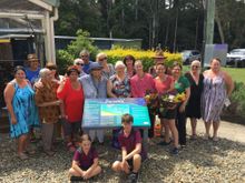 Unveiling of the Buwanabi Storyboard at Reflections Boambee Creek Reserve