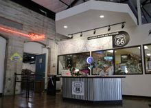 Welcome Desk at the Arizona Route 66 Museum 