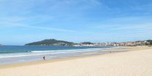 Walking on the beach, Portuguese Coastal Camino
