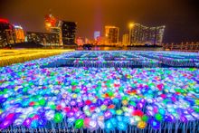 View towards Cotai from Taipa Houses - Macao Light Festival 2017