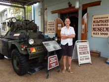 John Meyers, founder of the Maryborough Military and Colonial Museum