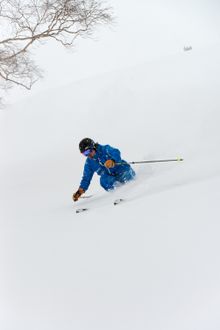 Skiing at Niseko