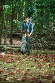 Google Trekker on Christmas Island