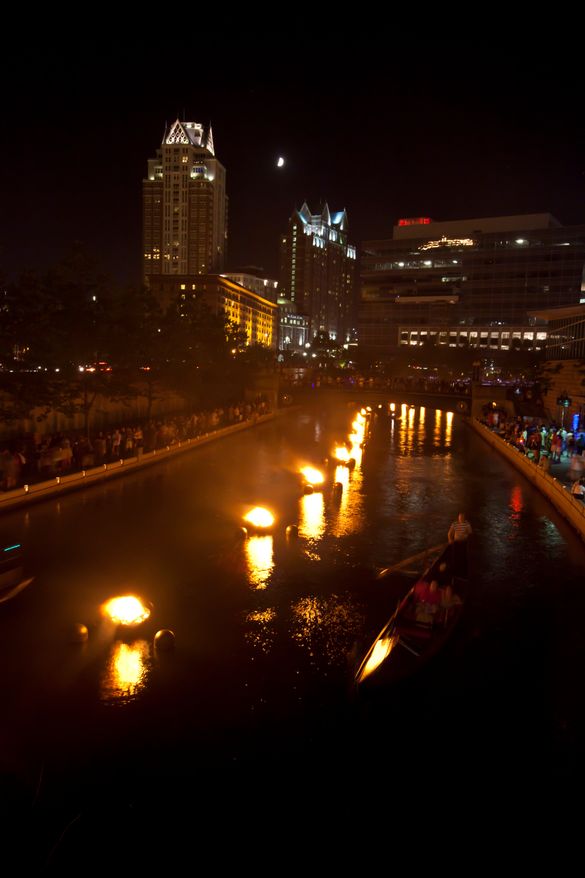 Providence's signature event is Waterfire, an artistic installation of more than 100 bonfires set in the city's three rivers.