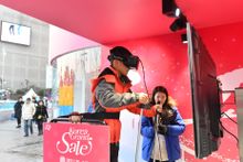 Winter VR Experience at Korea Grand Sale