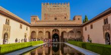 Alhambra in Granada, on the Camino Mozarabe 