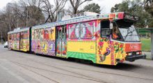 Melbourne’s art tram