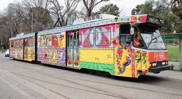Melbourne’s art tram